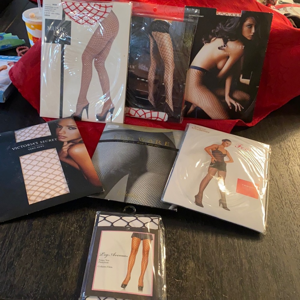 Fishnet hosiery